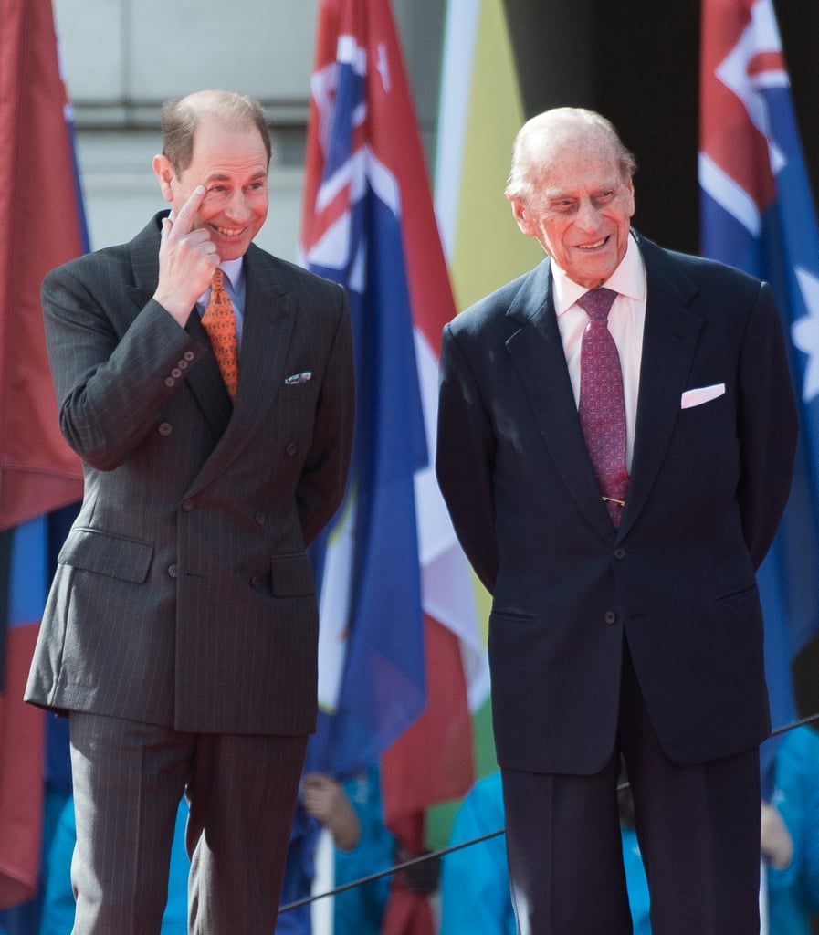 Prince Edward Laughing Photos