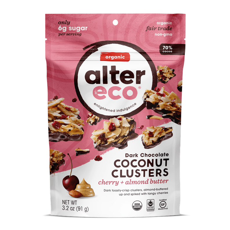 Alter Eco Dark Chocolate Coconut Clusters