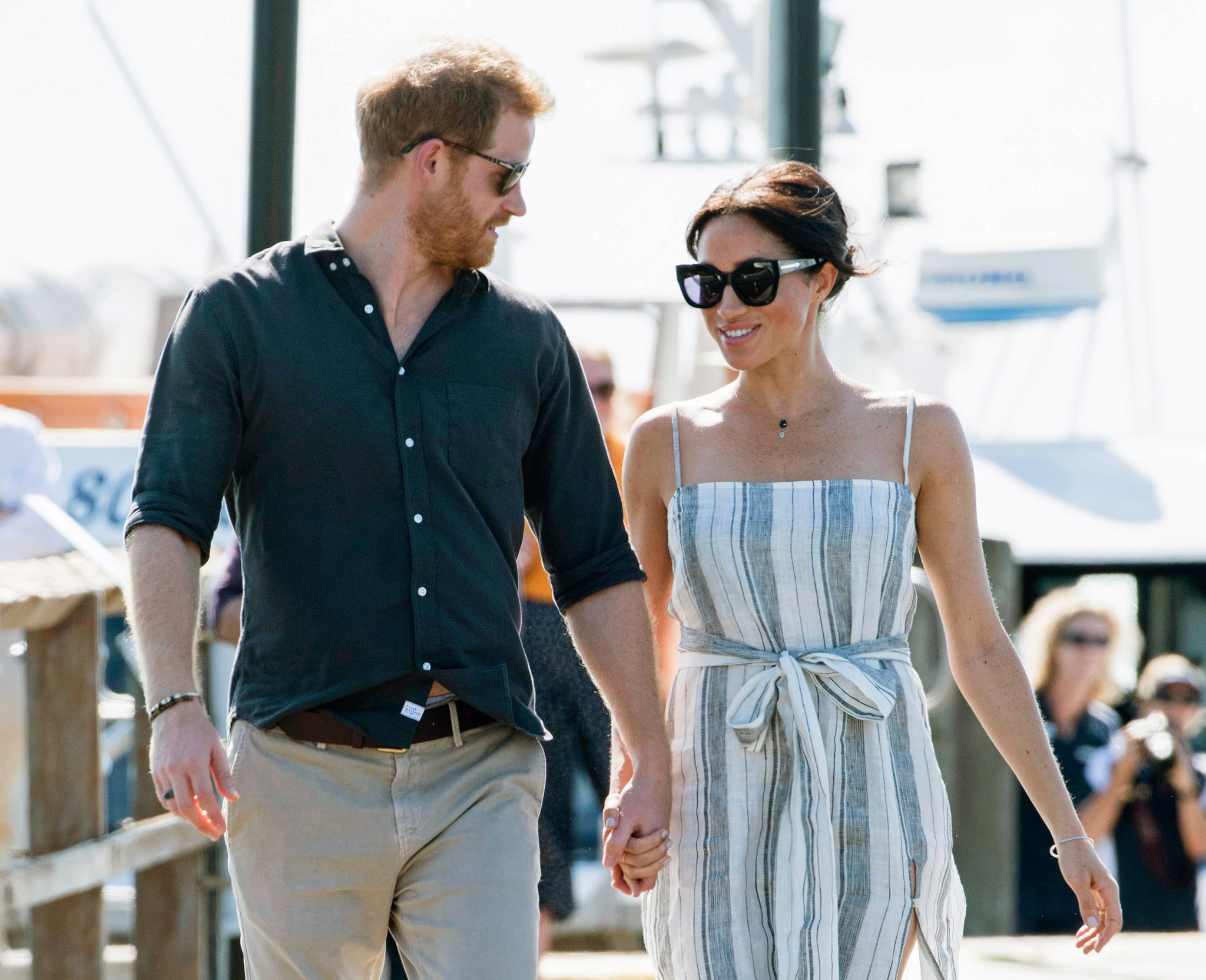 صور الأمير هاري وميغان ماركل في جزيرة فريزر 2018 Popsugar Middle East Love