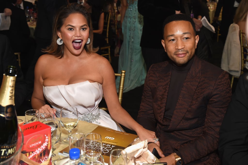 Pictured: Chrissy Teigen and John Legend