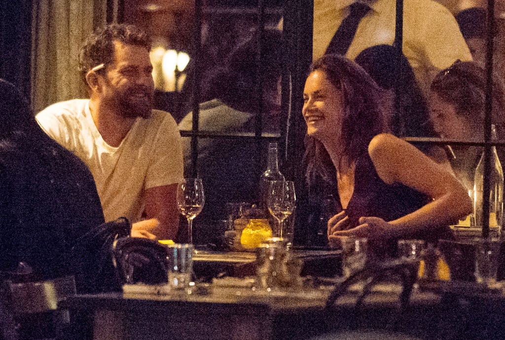 Joshua Jackson and Ruth Wilson Drinking in NYC August 2016