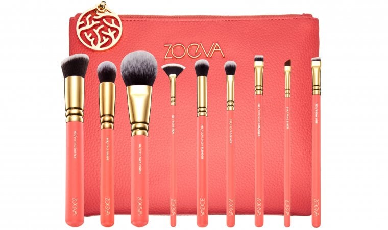 Zoeva Coral Shine Brush Set