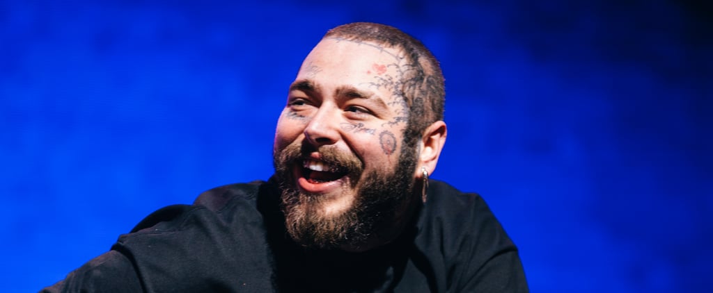 Post Malone's Face Tattoo May Be His Daughter's Initials