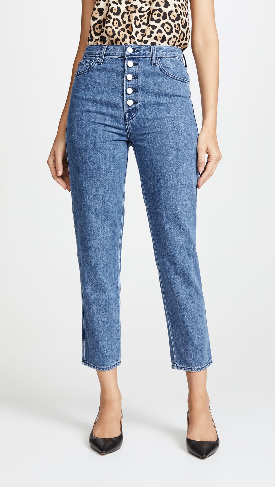 j brand heather button fly jeans