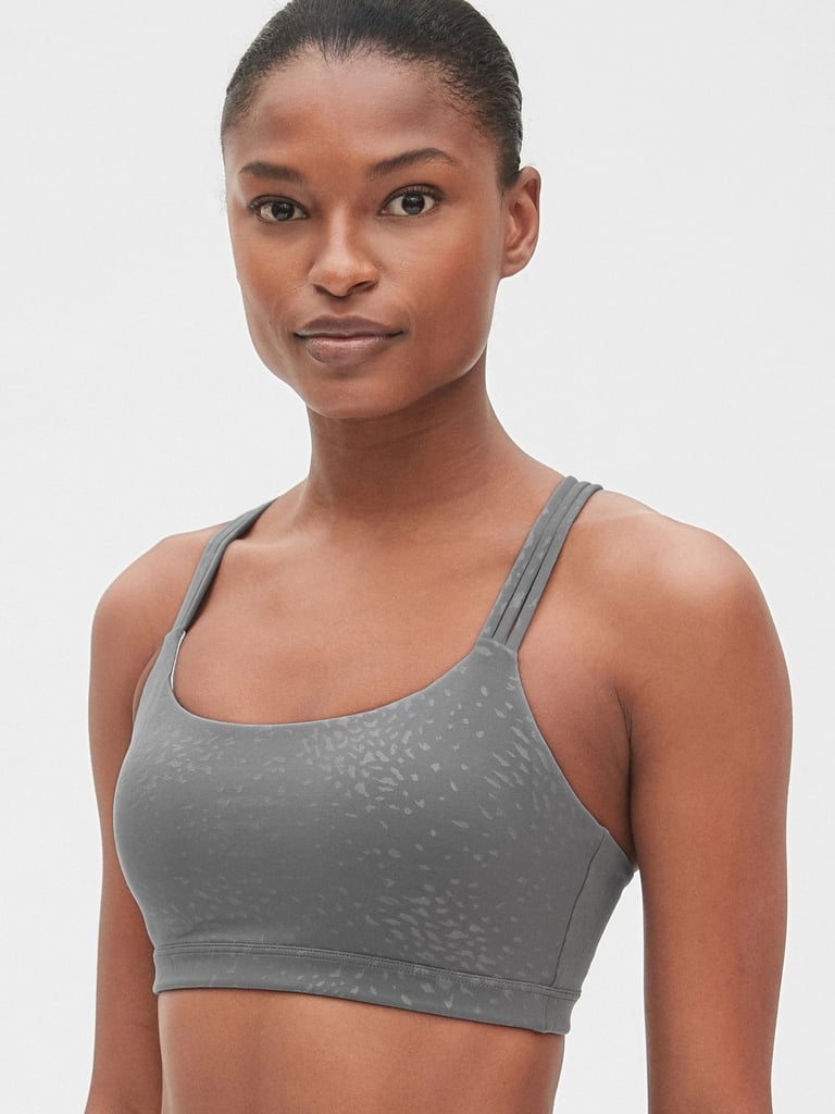 GapFit Eclipse Medium-Support Strappy Sports Bra