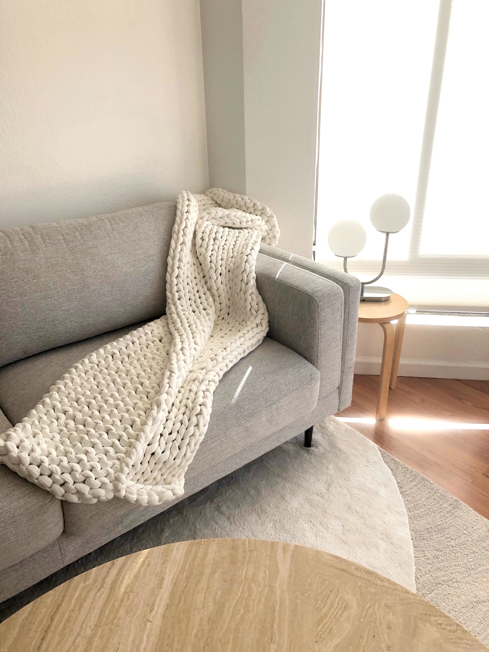 Bearaby Weighted Blanket Editor Review POPSUGAR Home