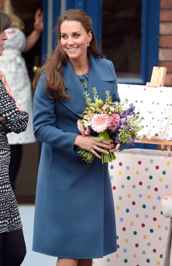 Kate Middleton Visits a Pottery Factory