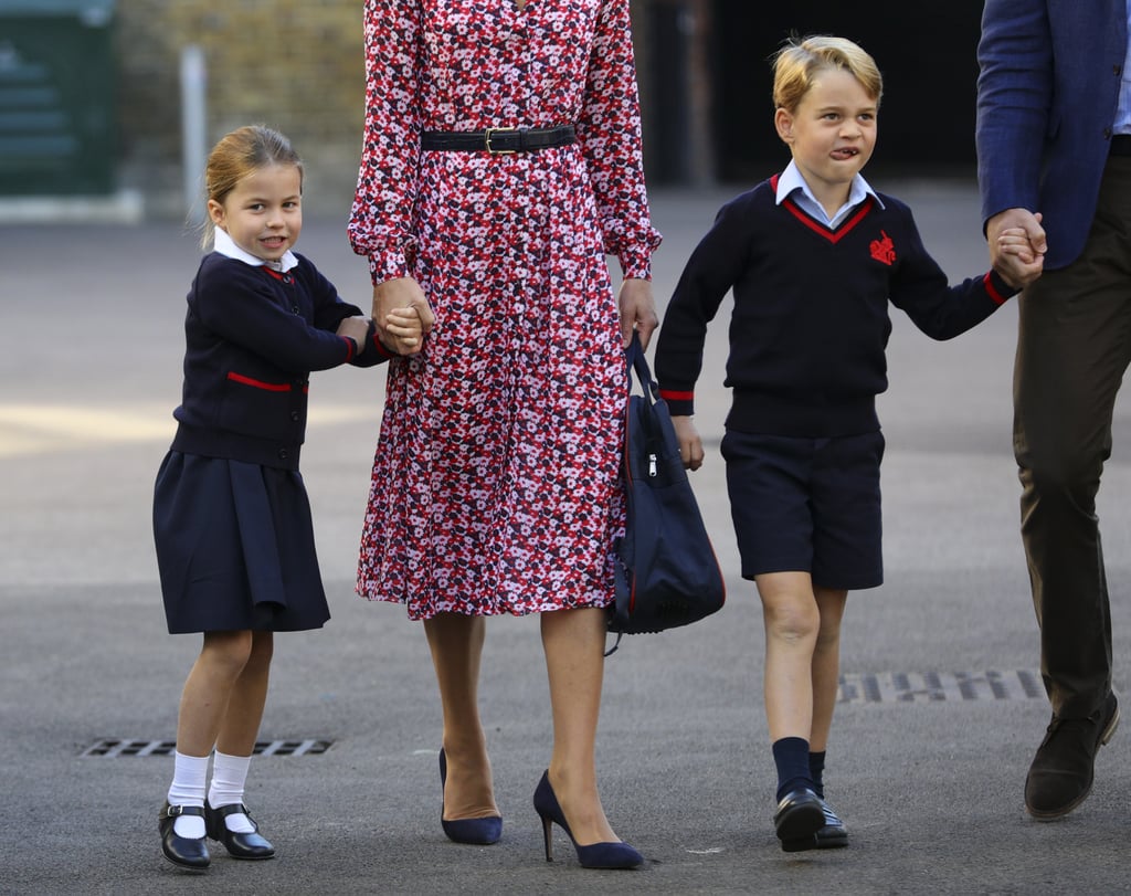 Princess Charlotte's First Day of School Pictures