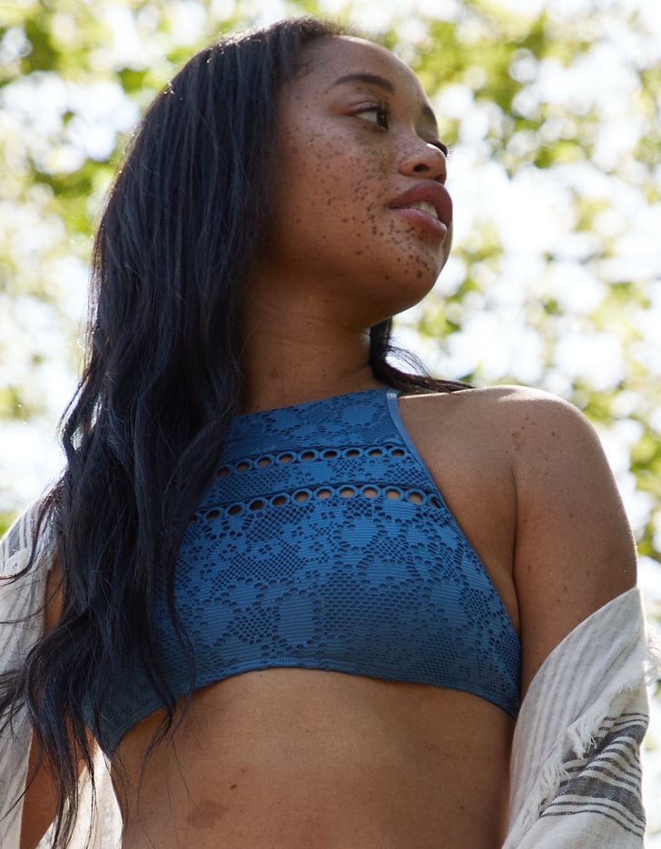 Aerie Crochet High Neck Bikini Top | Best Swimsuits For ...
