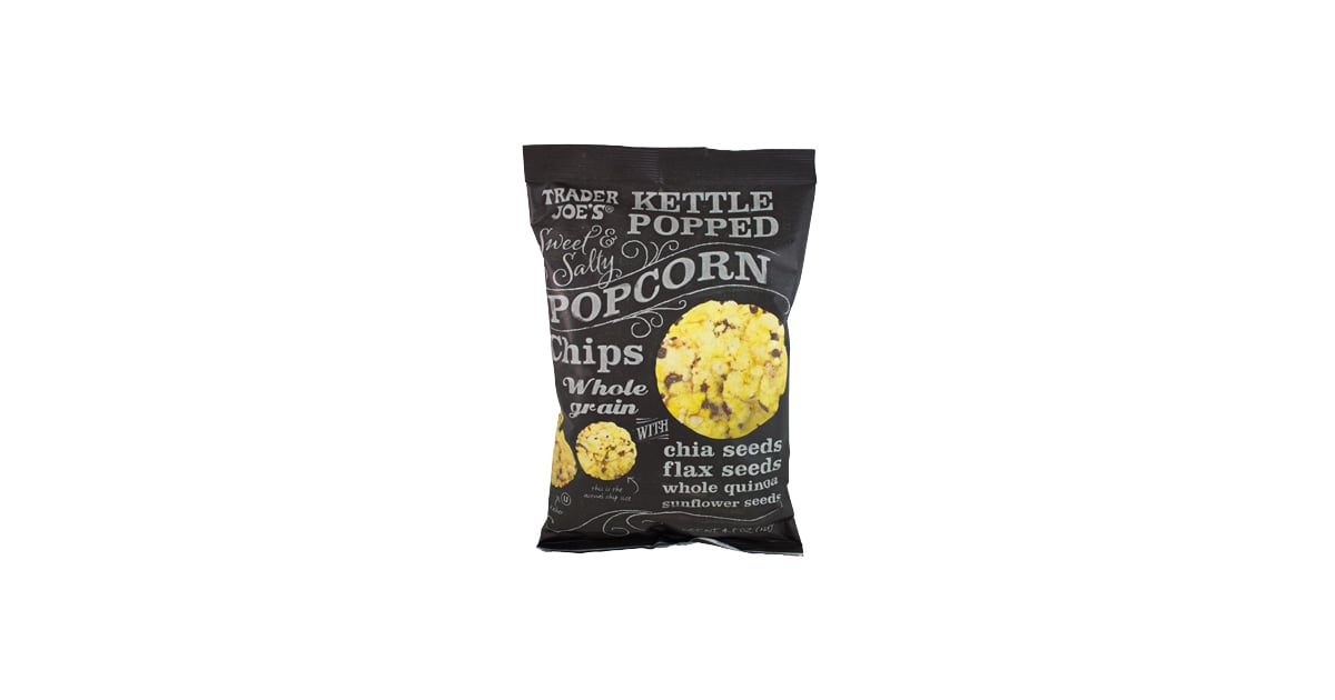 Kettle Popped Popcorn Chips NutFree Trader Joe's Snacks POPSUGAR