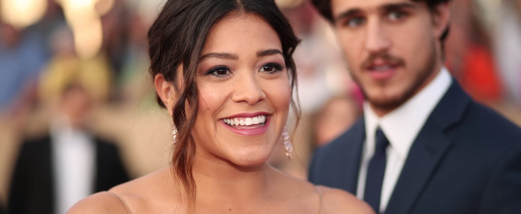 Gina Rodriguez as the Virgin Mary in The Star