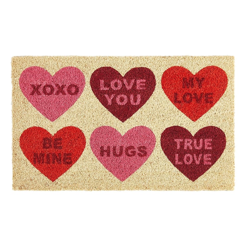 Candy Hearts Doormat