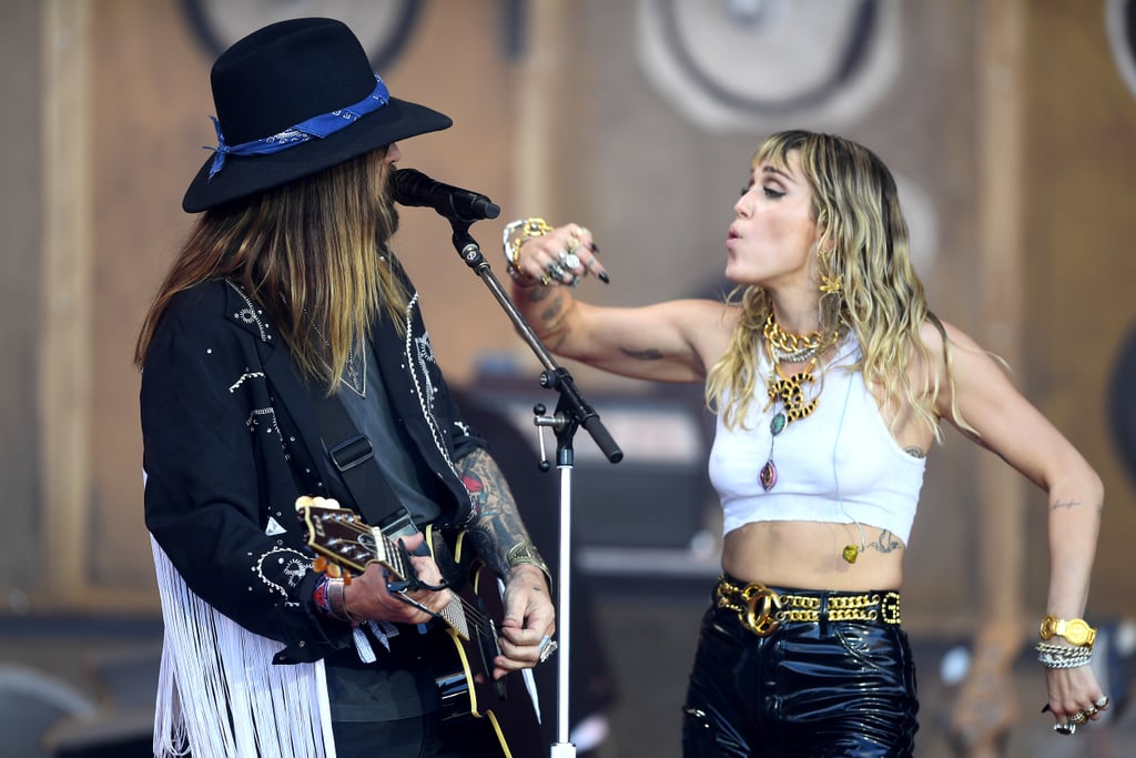 Miley Cyrus, Billy Ray, Lil Nas X at Glastonbury 2019 Video