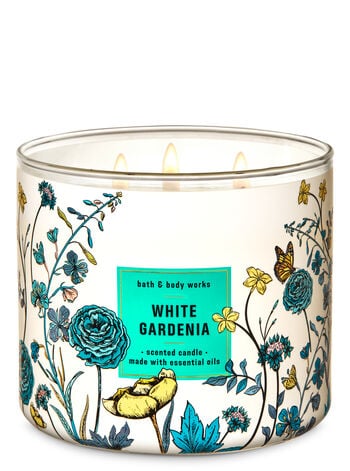 White Gardenia 3-Wick Candle