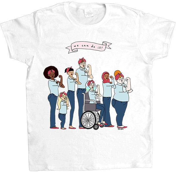 we can do it shirt feminist