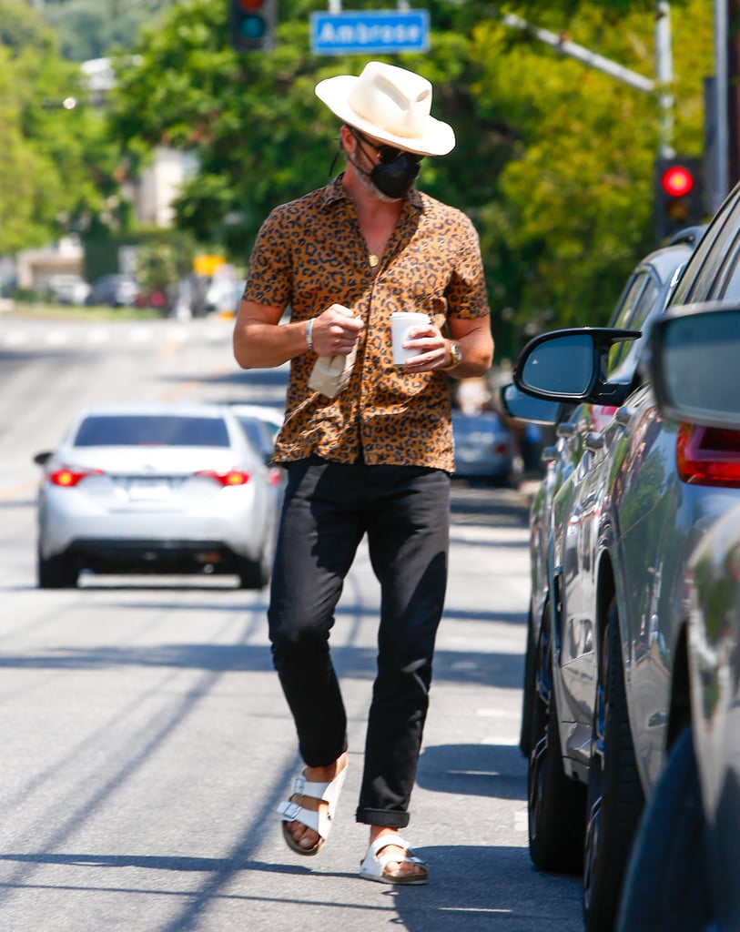 leopard print birkenstocks australia