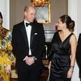 While Everyone Else Wore Black, Kate Middleton Stood Out in a Beautiful Gold Gown