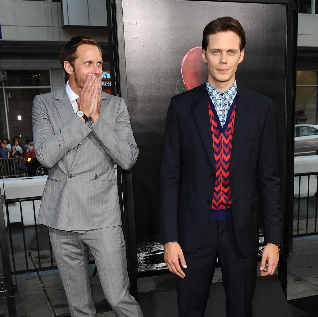 Alexander Skarsgard and Bill Skarsgard at It Premiere LA