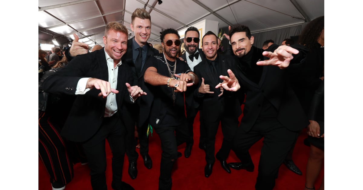 Backstreet Boys at the 2019 Grammys POPSUGAR Celebrity Photo 30