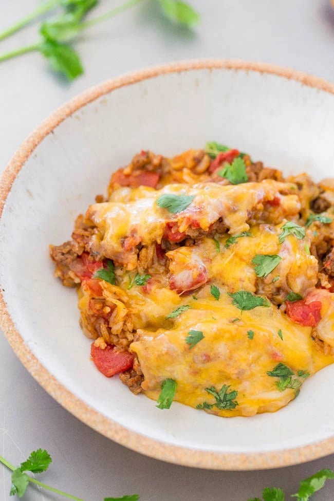 One-Pot Cheesy Mexican Ground Beef