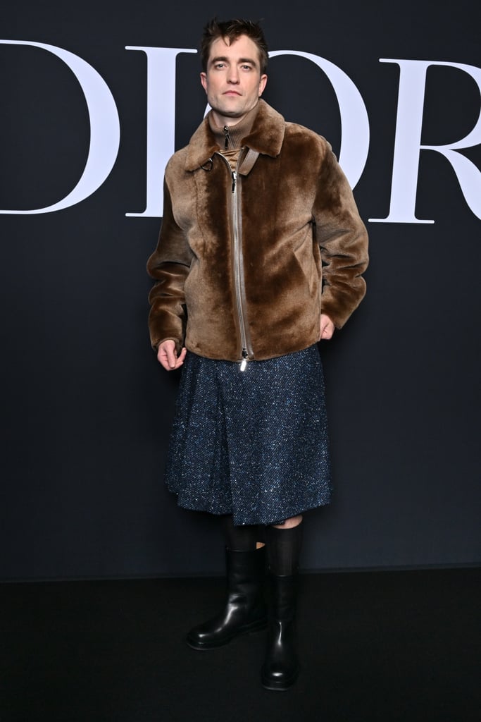 Robert Pattinson at the Dior Homme Menswear Fall 2023 Show