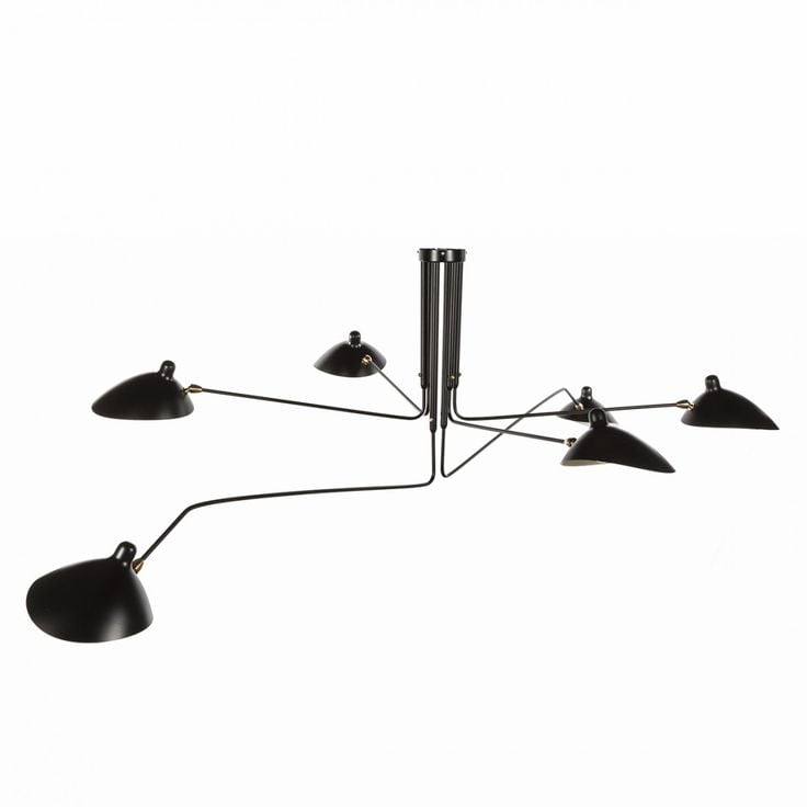 MCL-R6 Six Arm Ceiling Lamp ($499)
