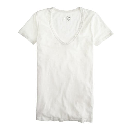 J.Crew Cotton Scoop Neck Tee