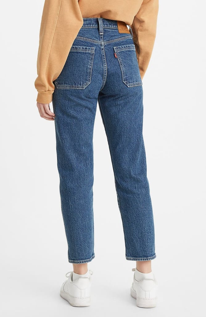 Levi's Wedgie High Waist Crop Straight Leg Jeans