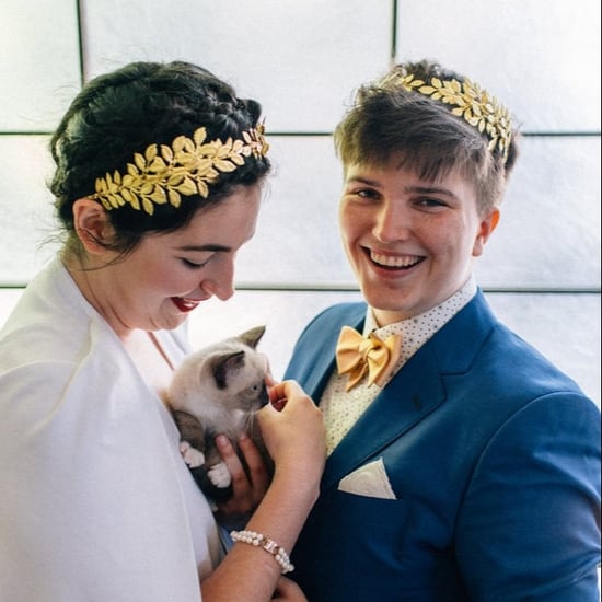 Couple Has Kitten Hour at Their Wedding
