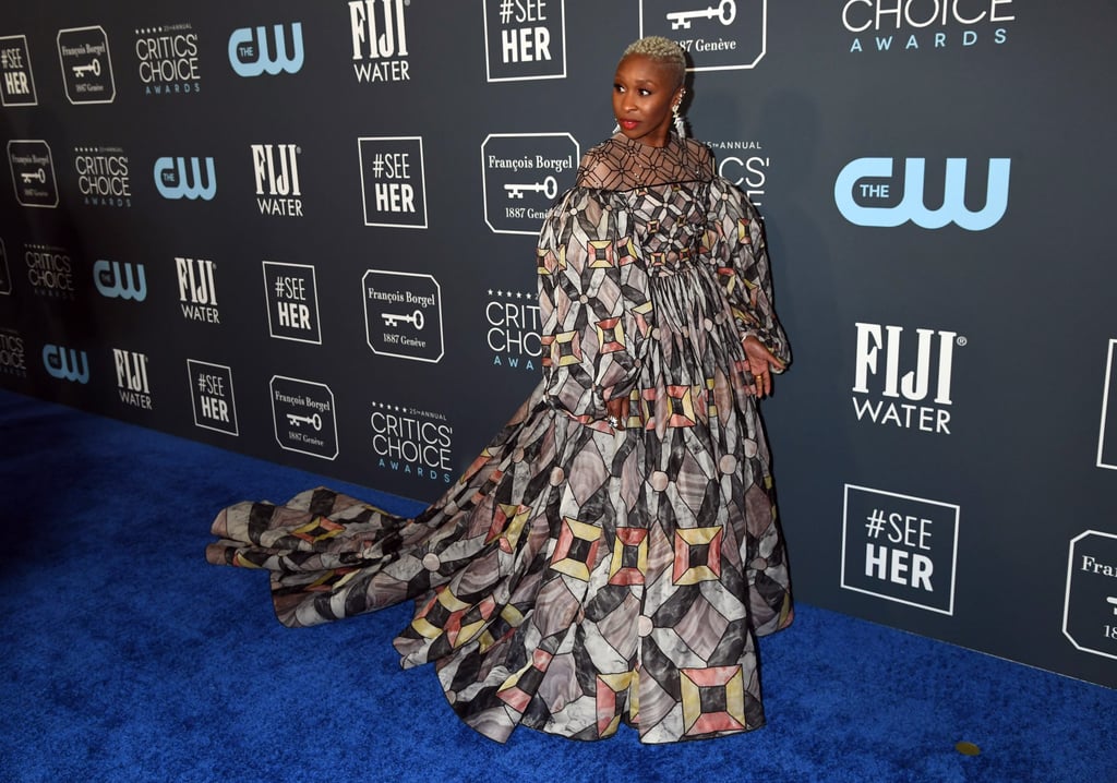 Cynthia Erivo's Critics Choice Awards Dress Is Mesmerising