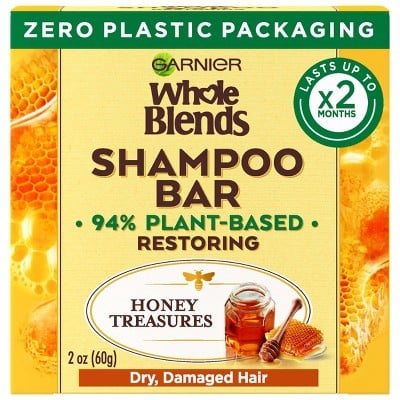 Garnier Whole Blends Honey Treasures Shampoo Bar