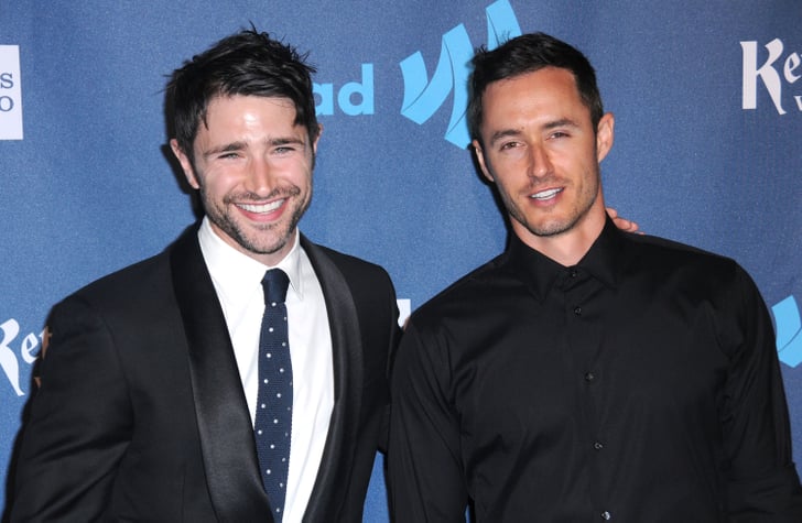 Matt Dallas And Blue Hamilton Famous Gay Couples Who Are Engaged Or Married Popsugar