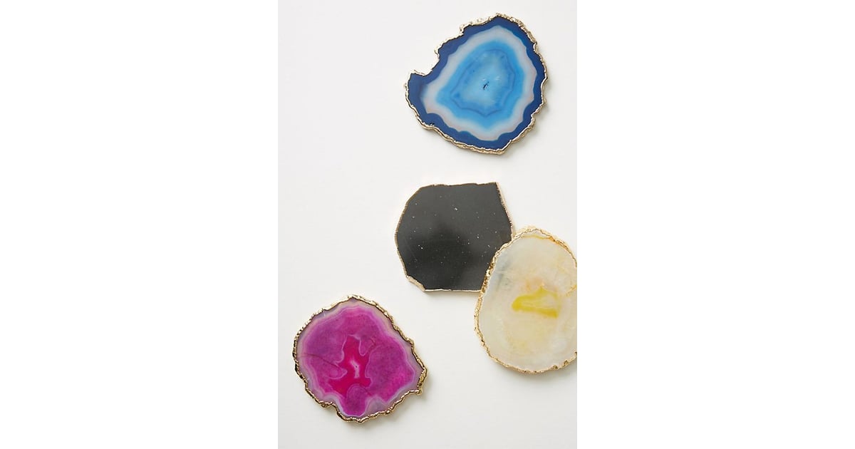 Anthropologie Agate Coaster Best Holiday Gifts 2019 Editors' Picks
