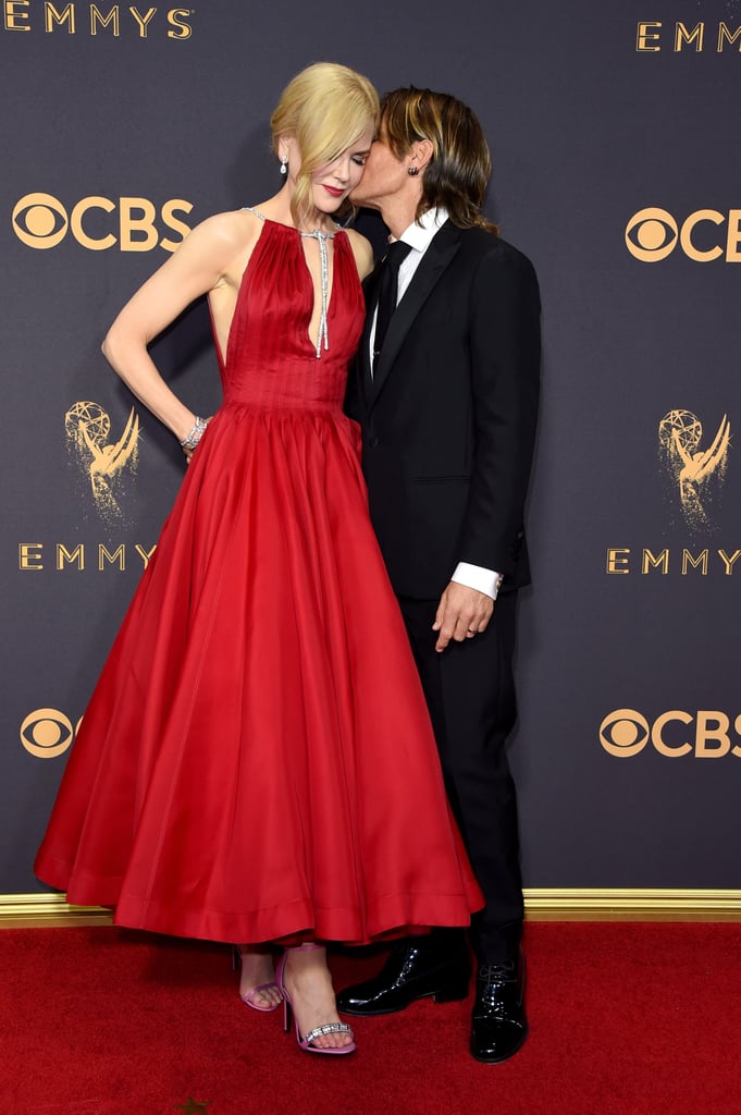 Nicole Kidman and Keith Urban at the 2017 Emmys