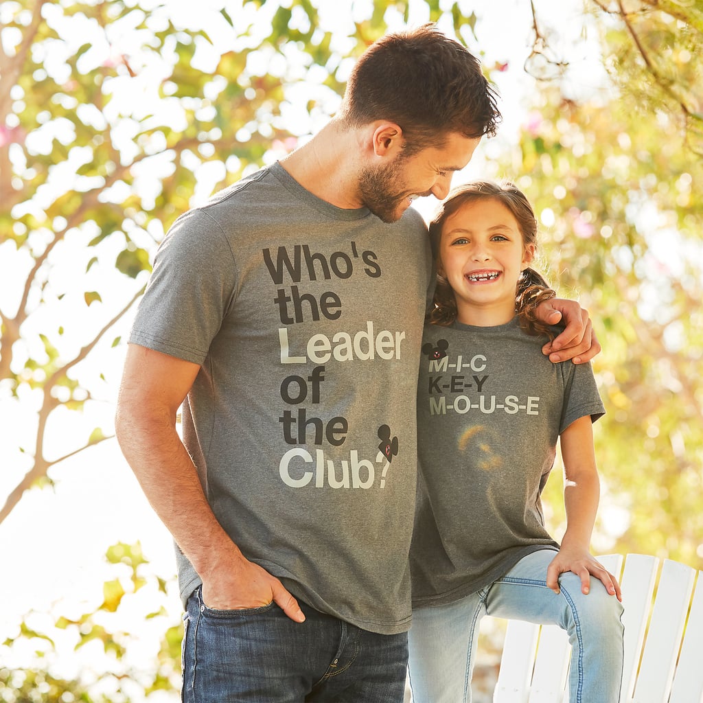 Mickey Mouse Club Mouseketeer Text Family T-Shirts