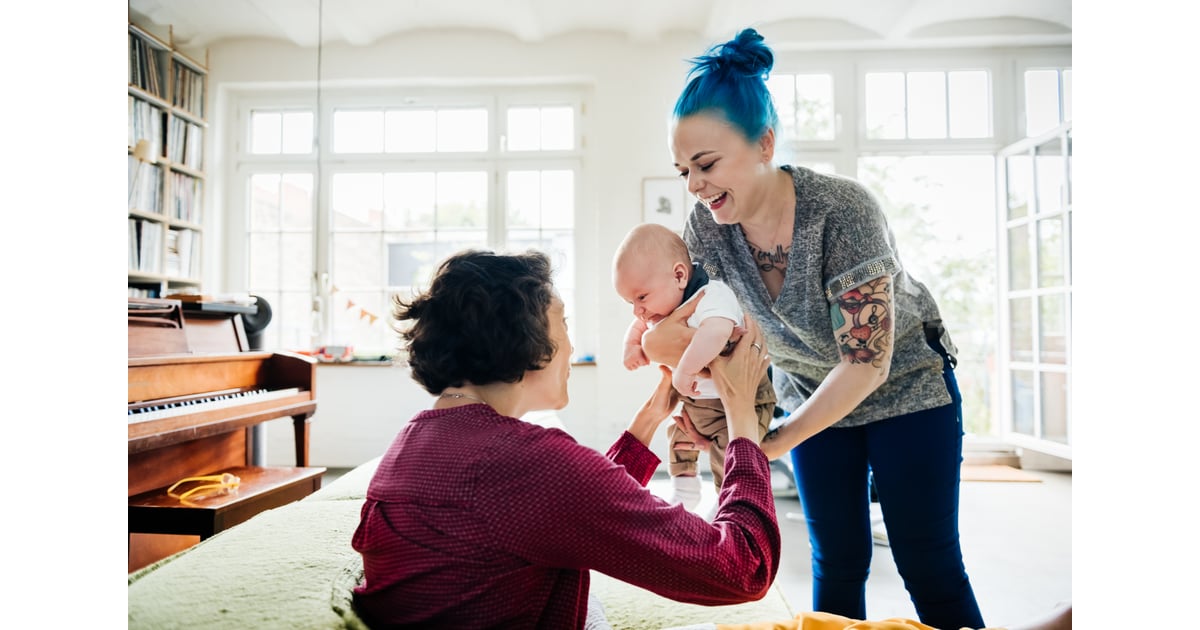 Let family help with your little one. How to Enjoy the Holidays More as a Parent POPSUGAR UK