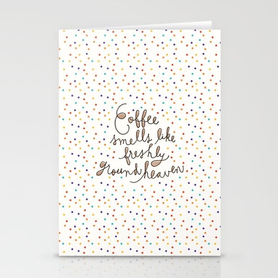 Coffee Stationary Cards