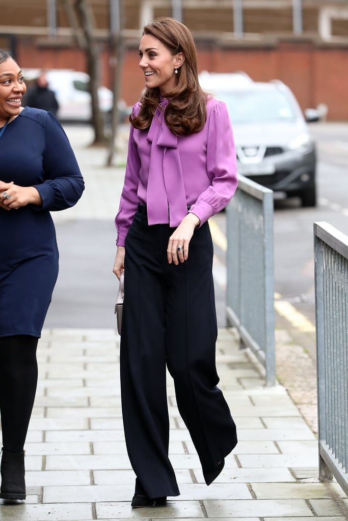 Kate Middleton Wearing Trousers
