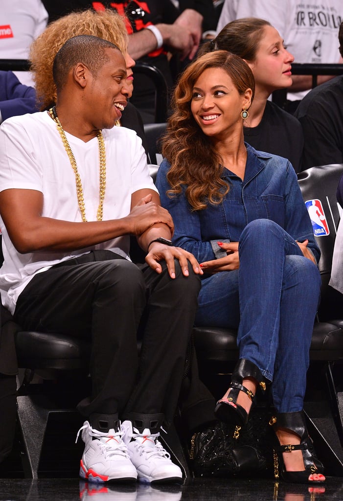 Look how they were lost in each other's eyes at a Brooklyn Nets game in May. Look how they were lost in each other's eyes at a Brooklyn Nets game in May.