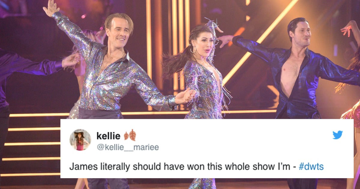 Tweets About James Van Der Beek's Elimination on DWTS | PS Entertainment