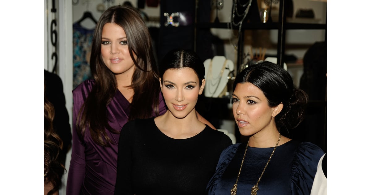 Photos Of Kim Khloe And Kourtney Kardashian Who Are Designing A