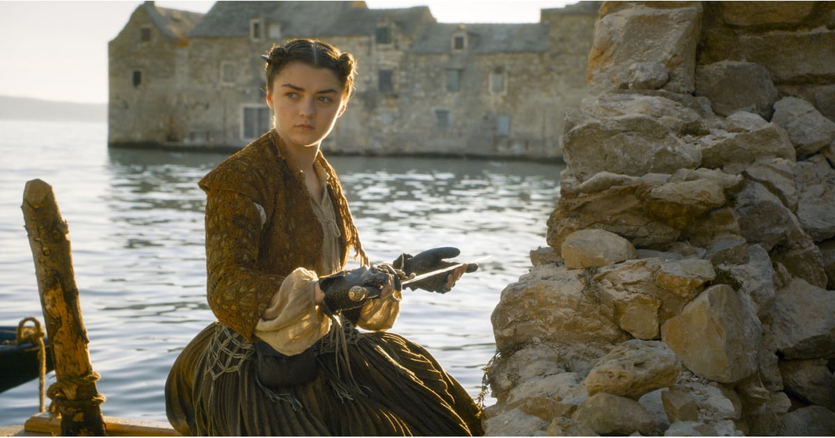 Maisie Williams Last Scene As Arya In Game Of Thrones Popsugar