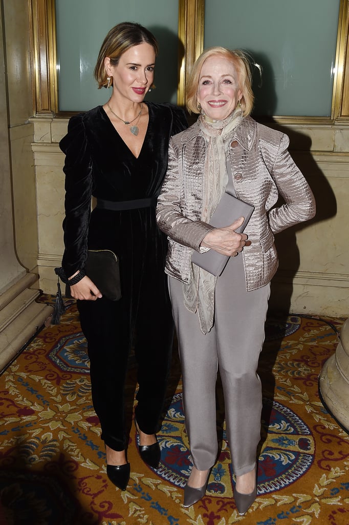 Sarah Paulson and Holland Taylor at Literacy Partners Gala POPSUGAR