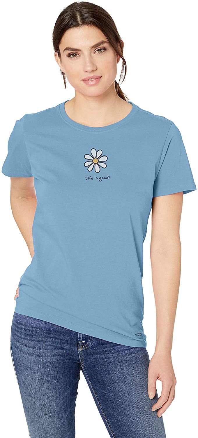 Life is Good Daisy Graphic TShirt Best VintageInspired Tees