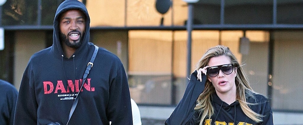 Khloé Kardashian Steps Out With Tristan Thompson After Pregnancy News