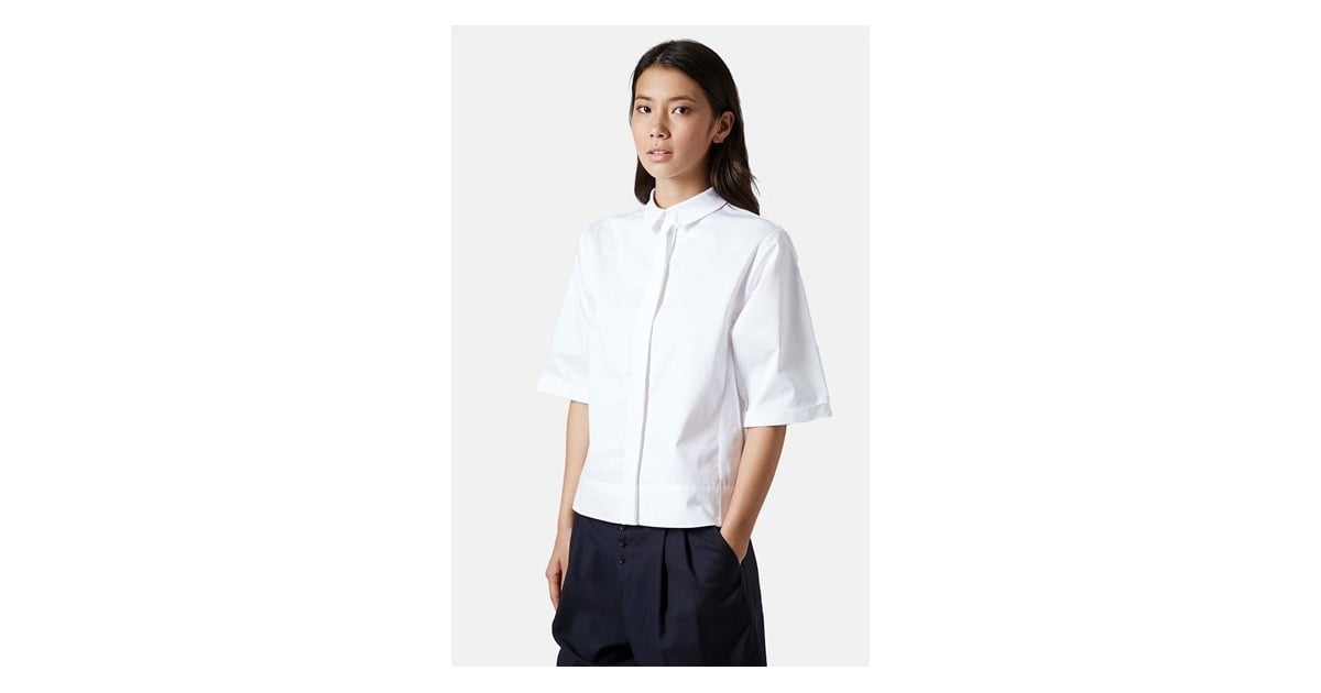 Topshop White Button-Down | Work Clothes Every Woman Should Own ...