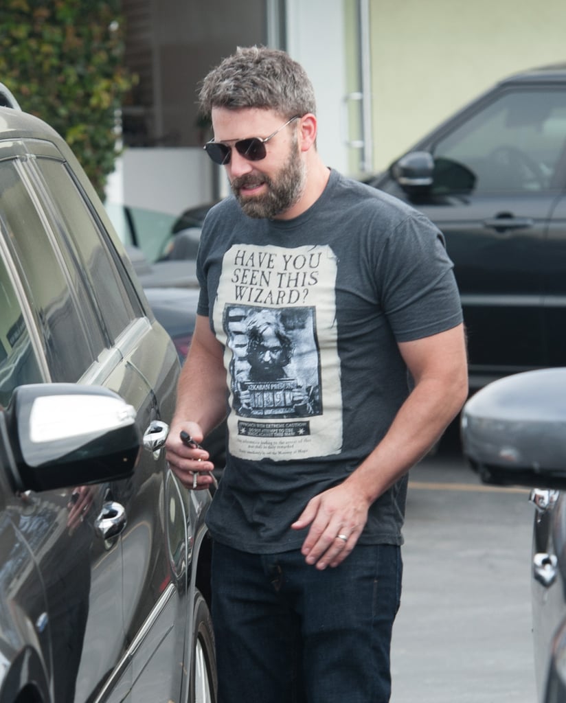 Ben Affleck Smiling After Disney World Vacation