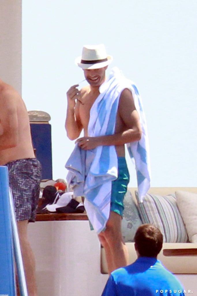In June 2012, Ryan Seacrest traveled to St.-Tropez with friends.