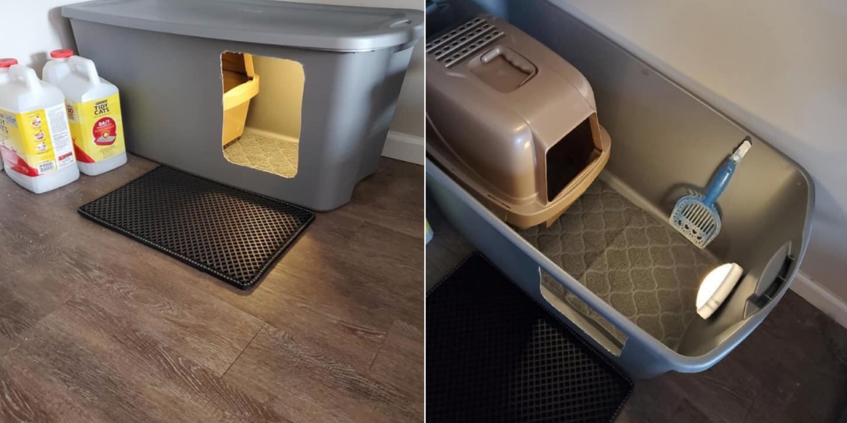 Litter-Box Hack to Stop Cats From Making a Mess on the Floor