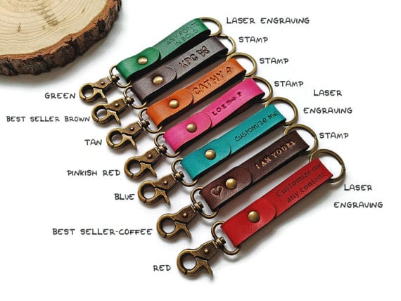 personalized keychain